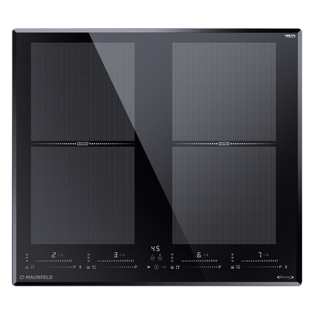 Индукционная варочная панель MAUNFELD с двумя Flex Zone и Booster CVI594SF2BK LUX Inverter