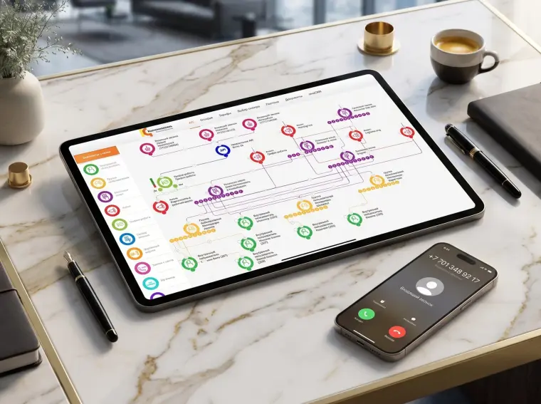 KazakhUpack telephony, cloud phone system project by Thrive Solutions