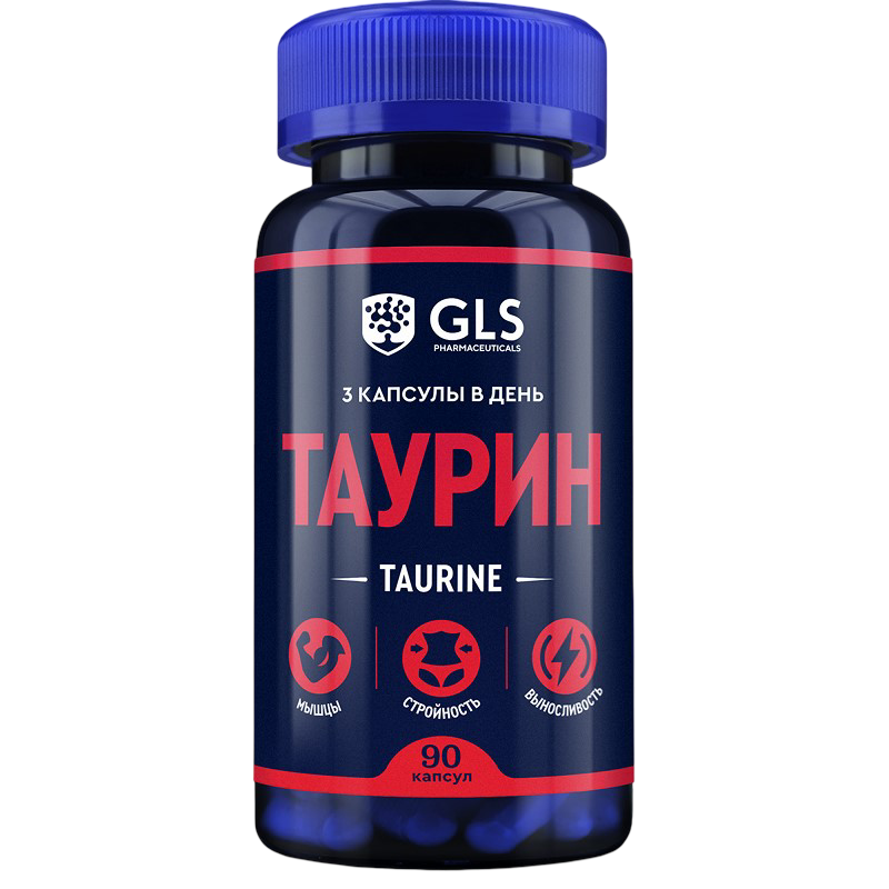 Таурин 1000 (90 капсул)