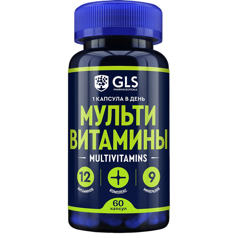 Мультивитамины 12+9 (60 капсул)