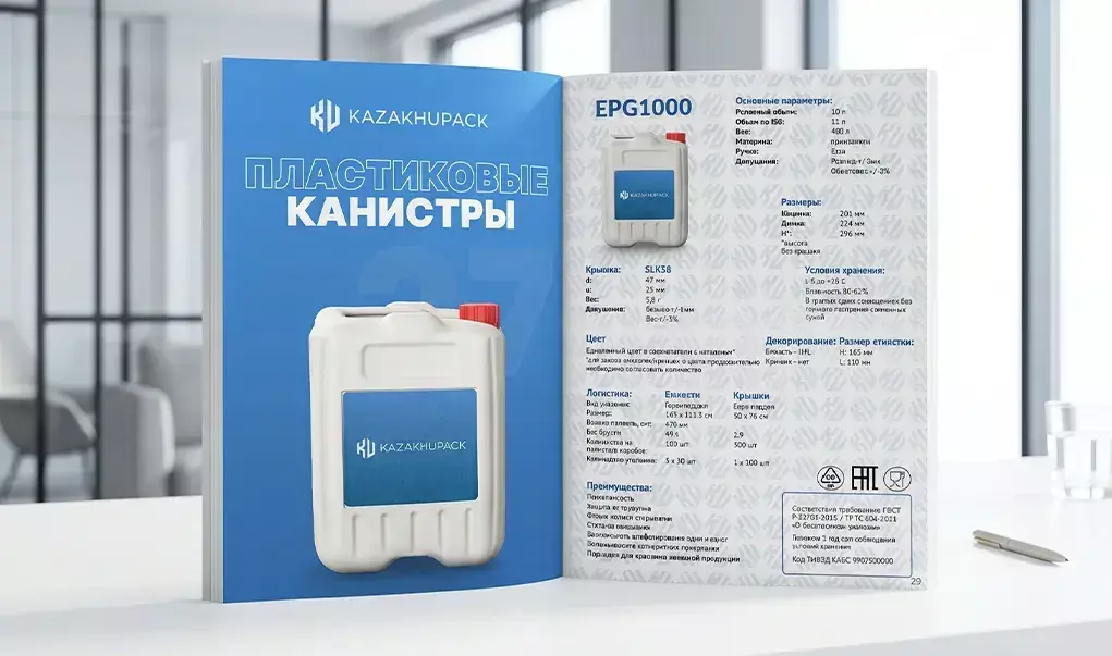 KazakhUpack product catalogue by Thrive Solutions - packaging distributor