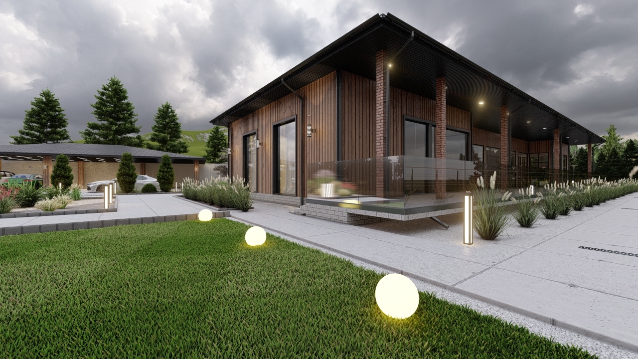 Рабочий проект частного дома в Алматы — ProArch