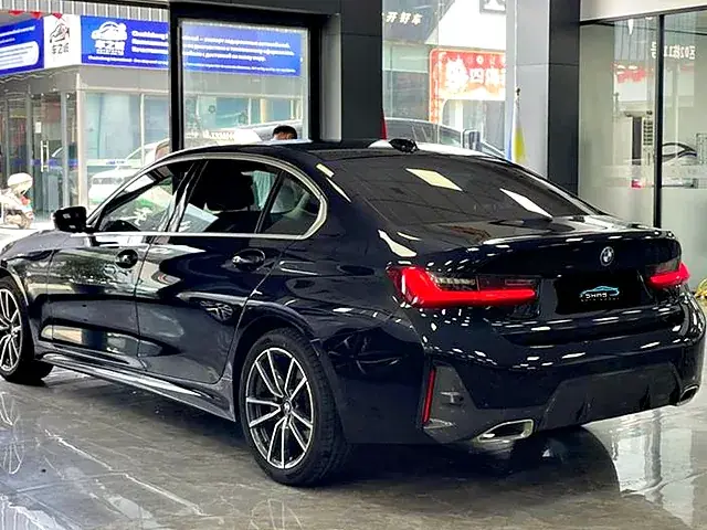 BMW 320Li M Sport 2022 с табличкой SHMS в Китае