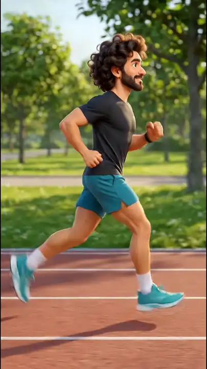 Coach Max running