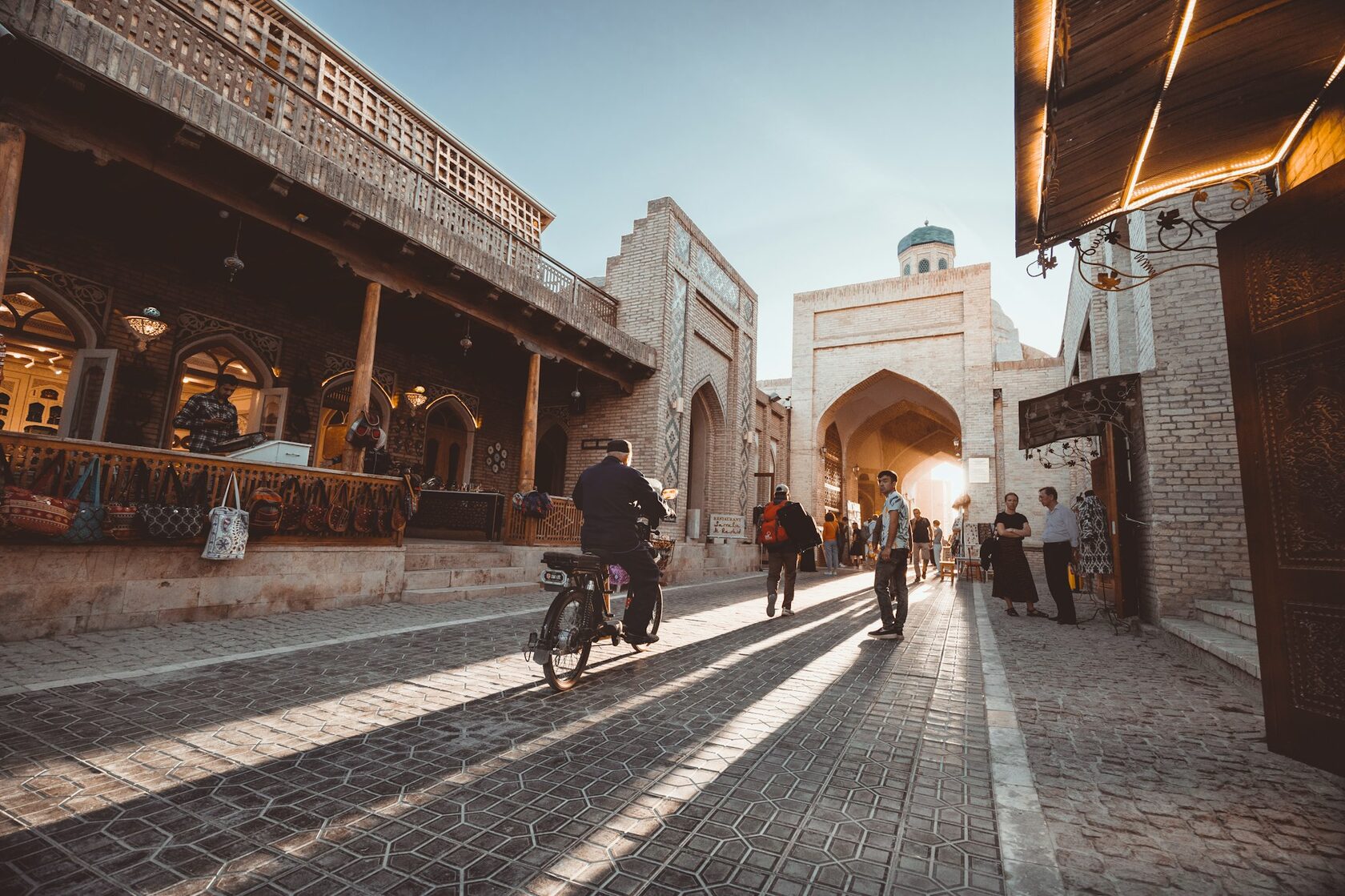 The Ark citadel in Bukhara