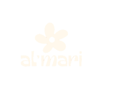Логотип цветочного магазина Almari Flowers