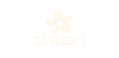 Almari Flowers — логотип цветочного интернет-магазина Алматы