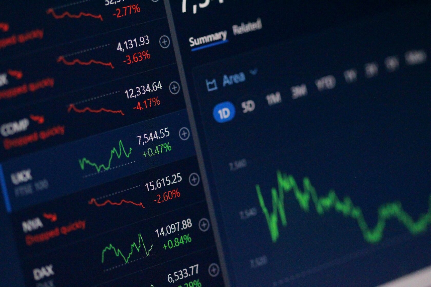 Trading floor