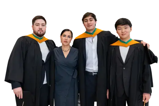 Выпускники бакалавриата DMU Kazakhstan