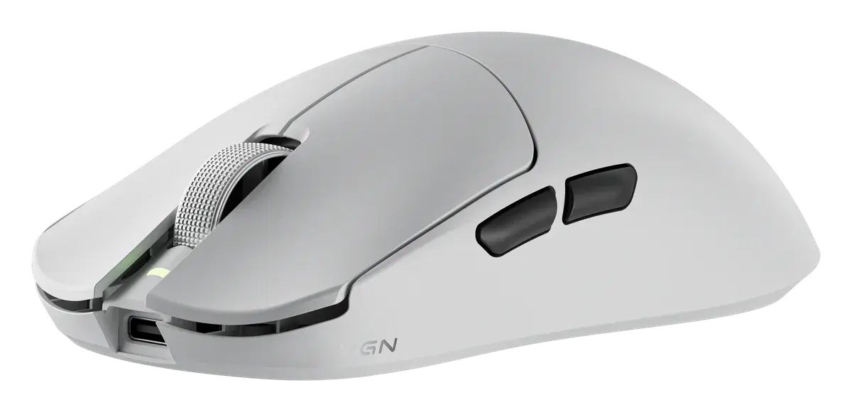 Игровая мышь VGN Dragonfly F2 Pro Max, белый — вид под углом