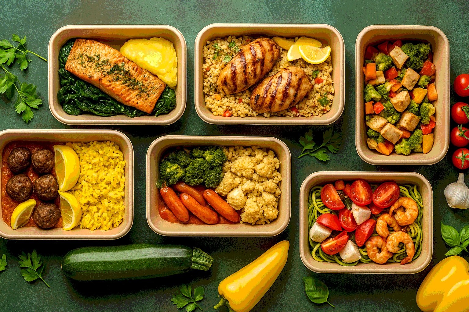 Fresh Sardinian meals prepared by professional chef