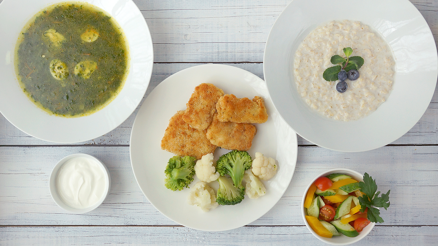 меню частного детского сада