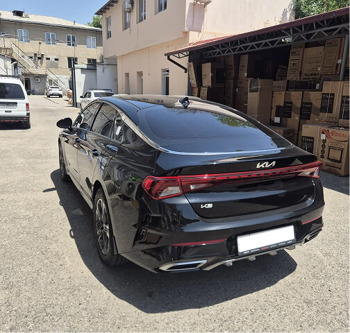Kia K5 на осмотре