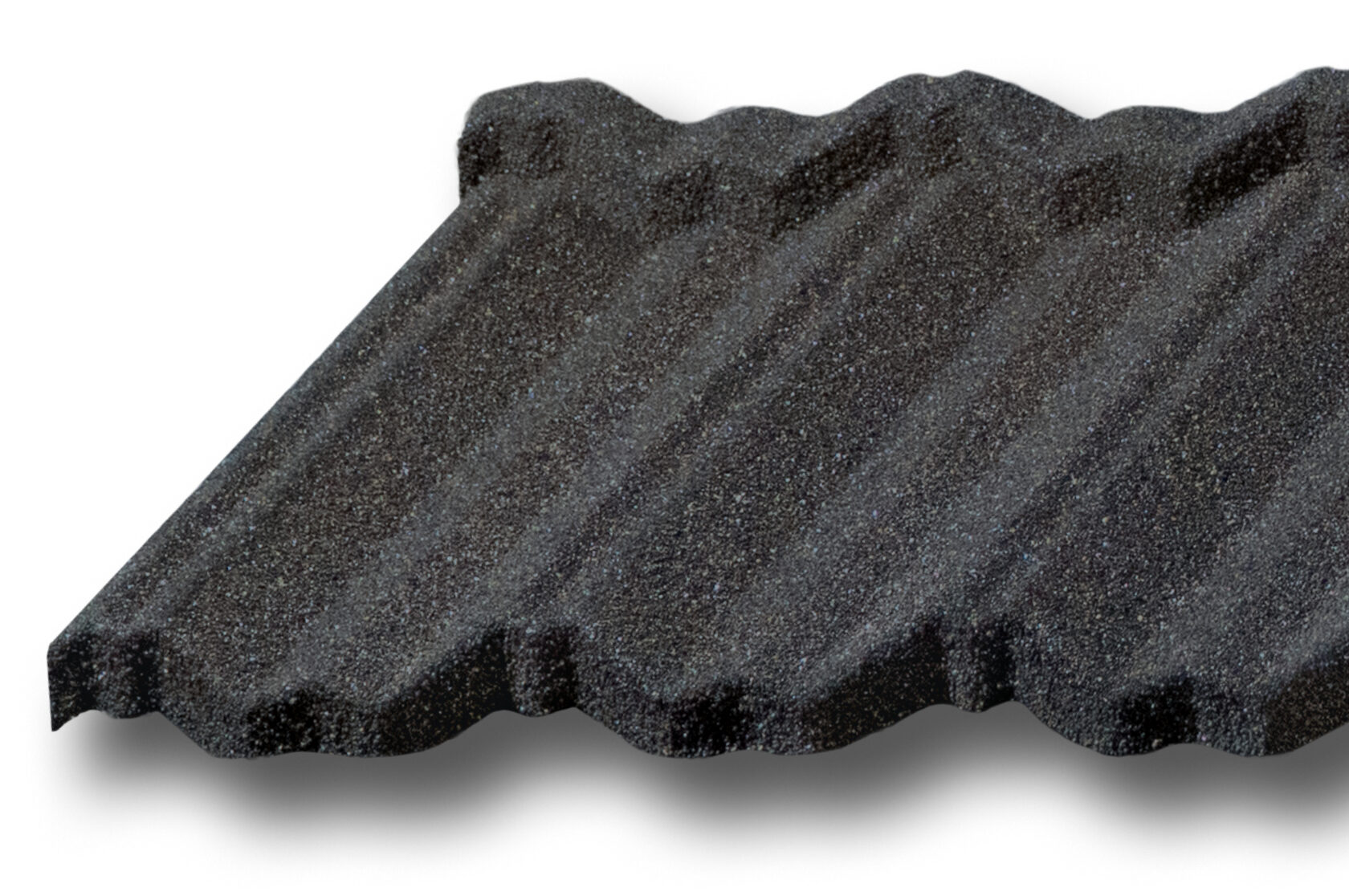 Композитная черепица KAZROOF Dark Silver Classic