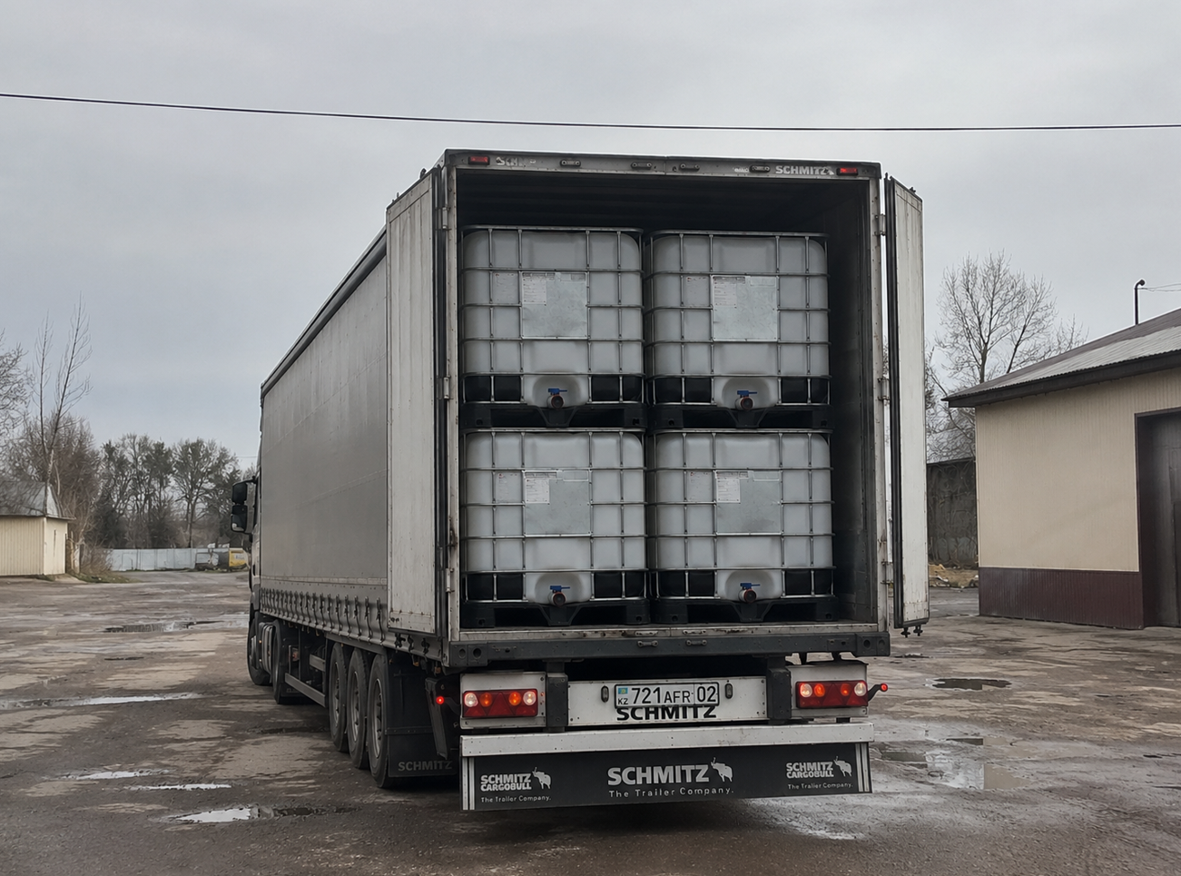 Еврокубы в фуре