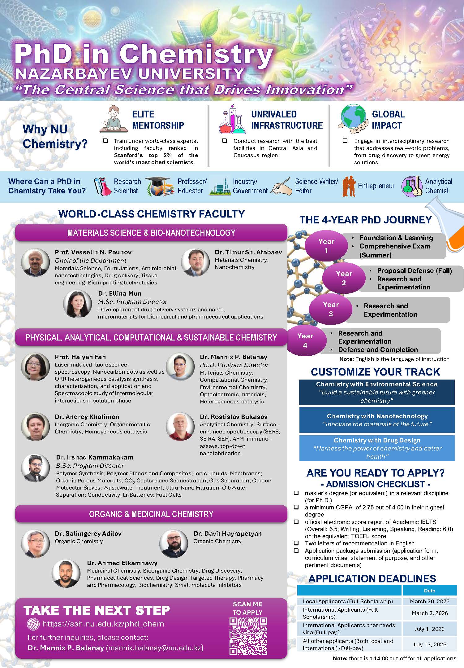 Department of Chemistry/PhD Chem