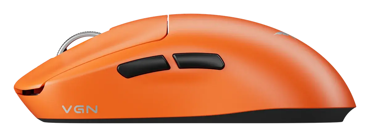 Игровая мышь VGN Dragonfly 3 Master+, оранжевый — вид сбоку