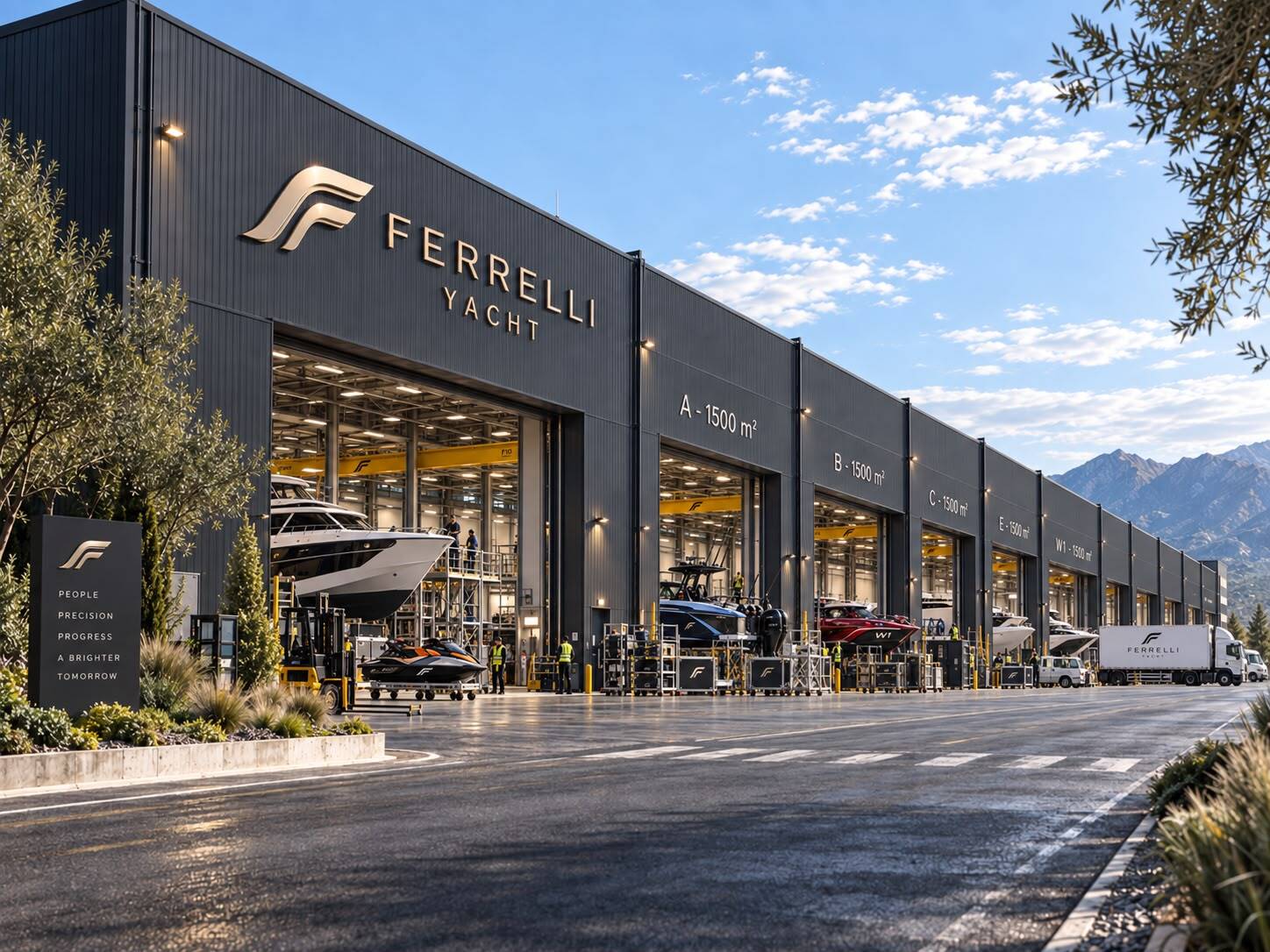 Производственный объект FERRELLI YACHT