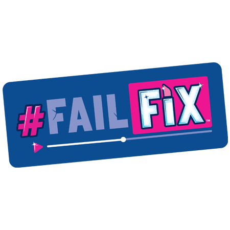 Логотип бренда игрушек fail fix