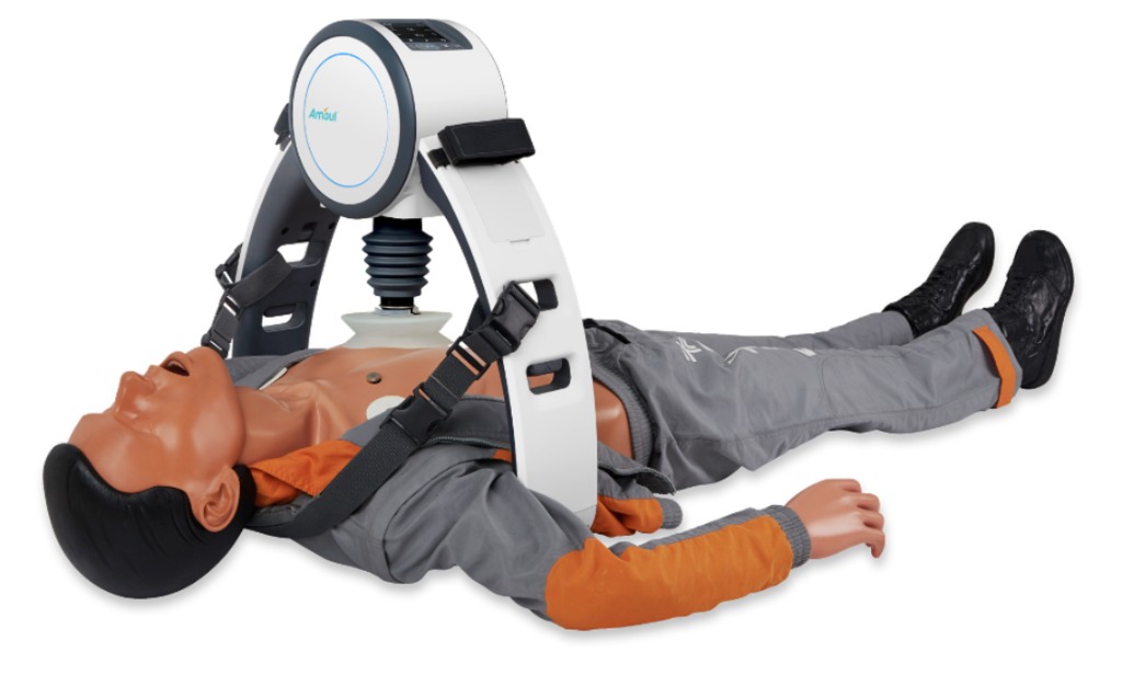 Аппарат СЛР Е6 в работе