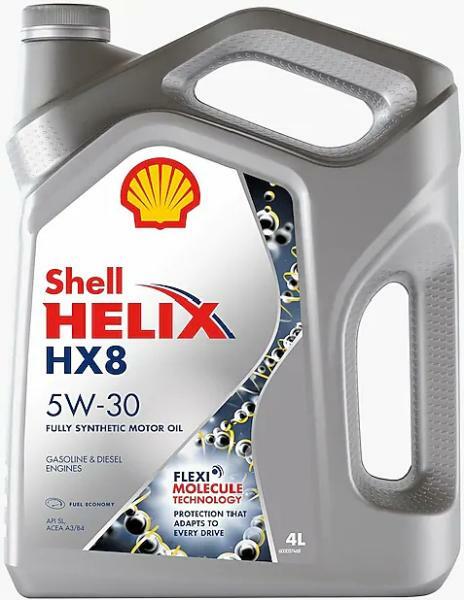 SHELL Helix HX8 Synthetic 4 л.