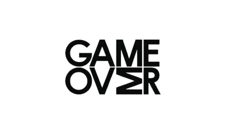 логотип Game Over магазин одежды