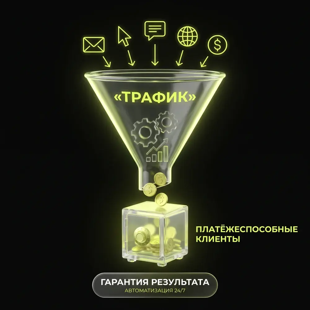 Воронка привлечения платёжеспособных клиентов