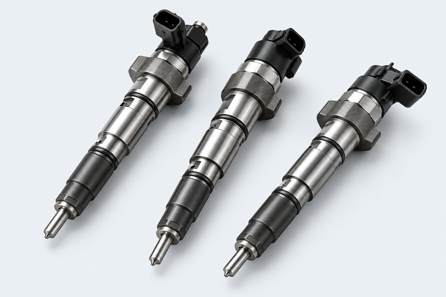 Иллюстрация дизельных форсунок Common Rail