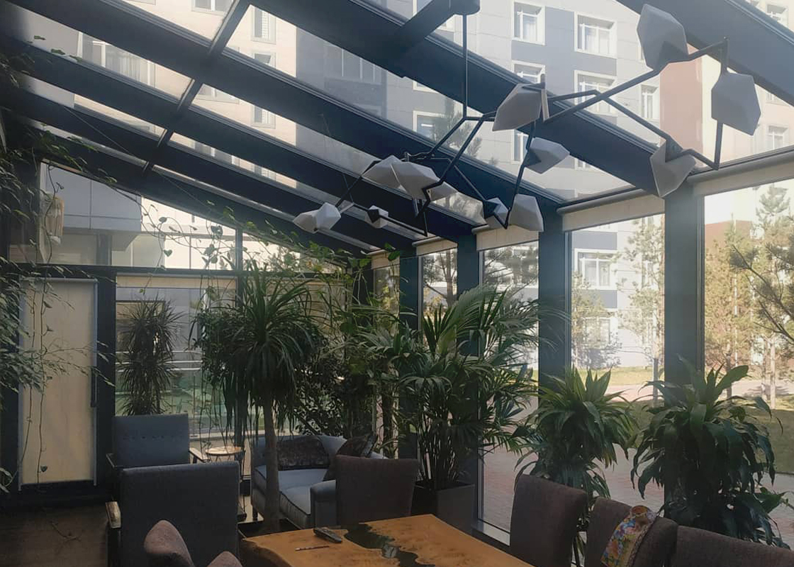 Алюминиевые витражи