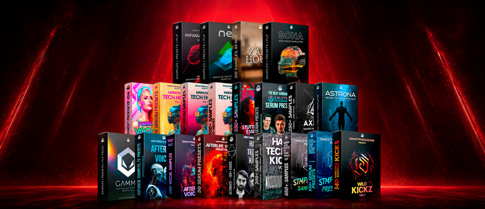 All Access Bundle 2026 — 21 premium EDM sample packs and presets for music producers