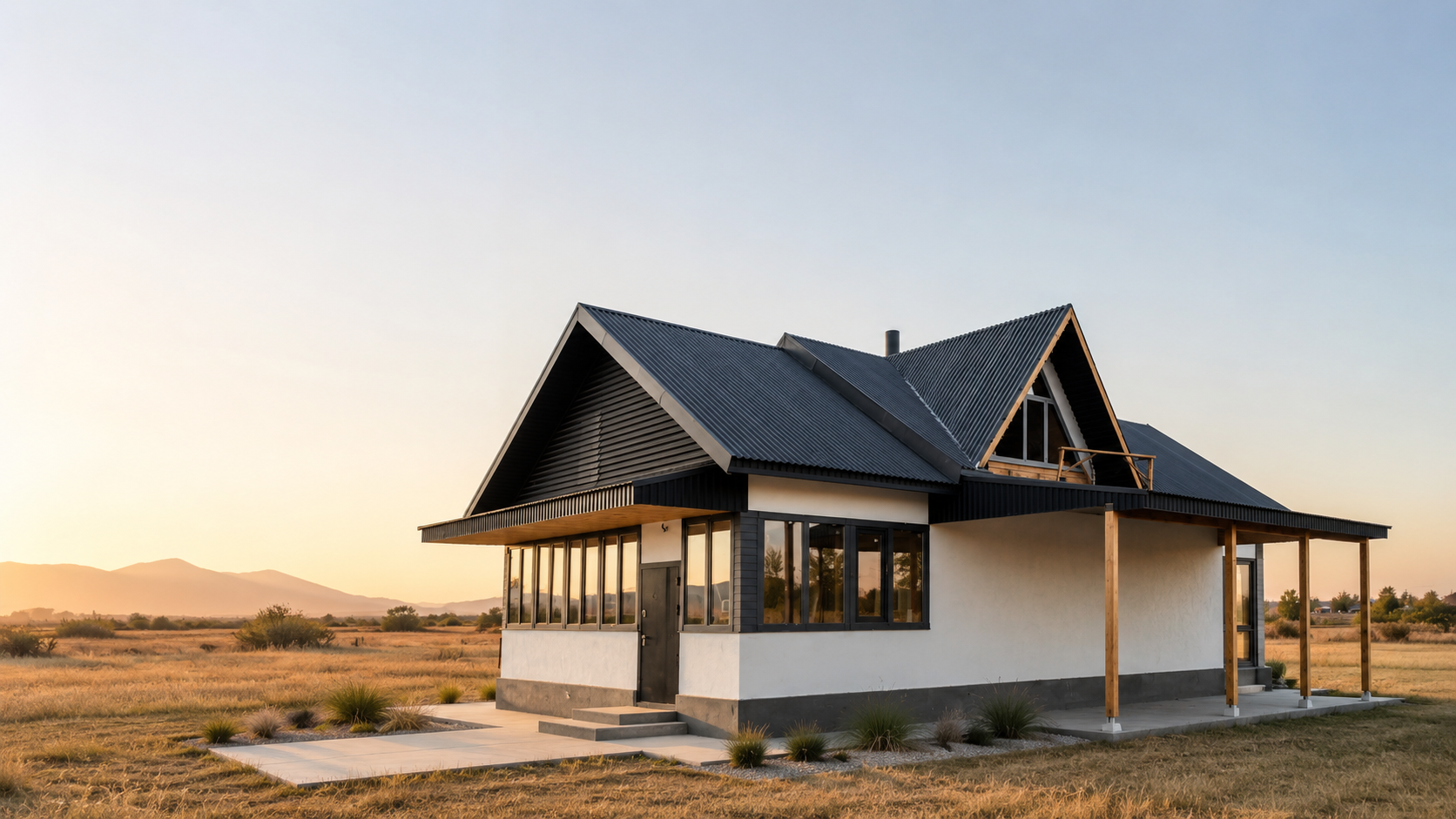 Современный биопозитивный дом Sunny House