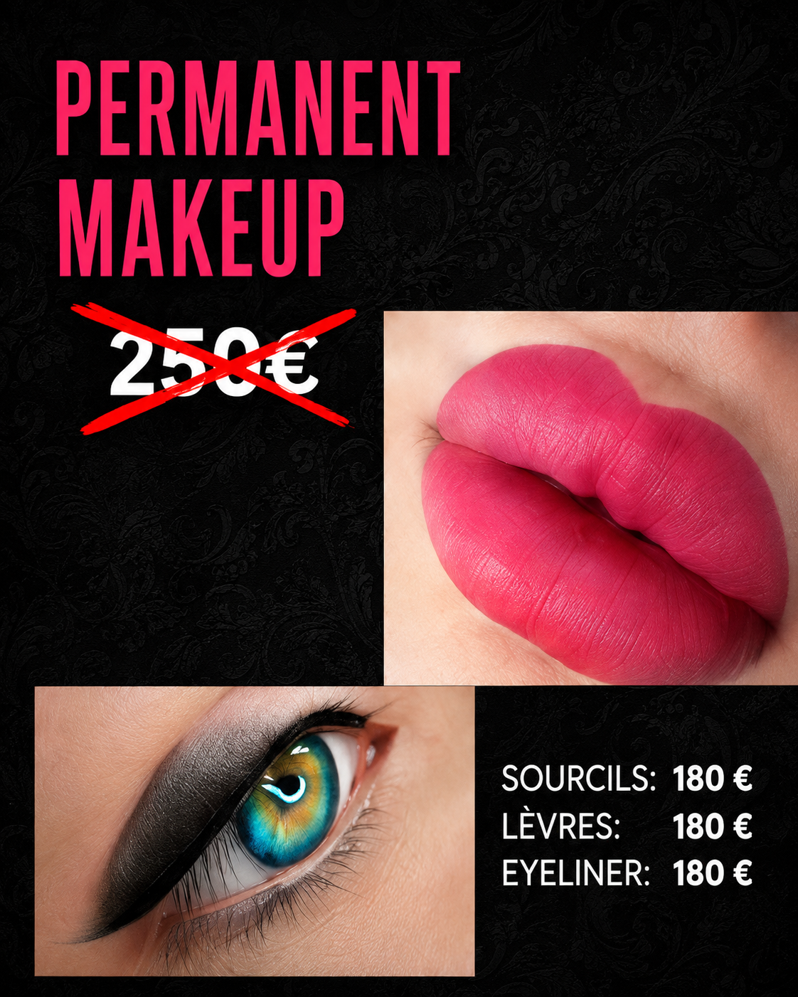 Рекламный креатив Permanent Makeup Belgium