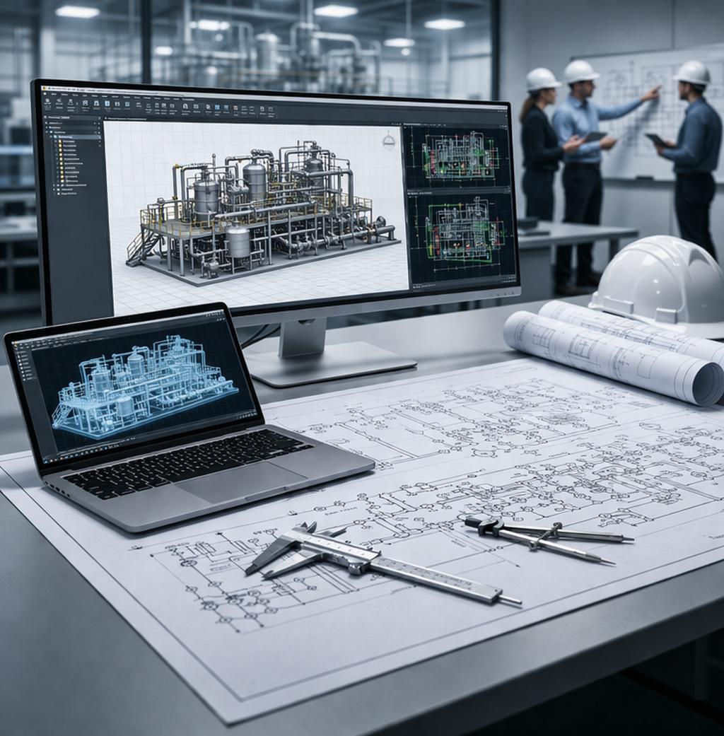 Инженерный проект GPE — 3D-моделирование и разработка документации
