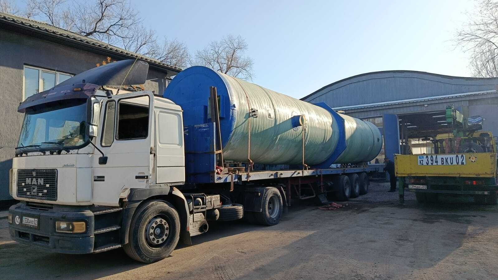 Поставка стеклопластикового резервуара ТОО «Altay Company» SUECO