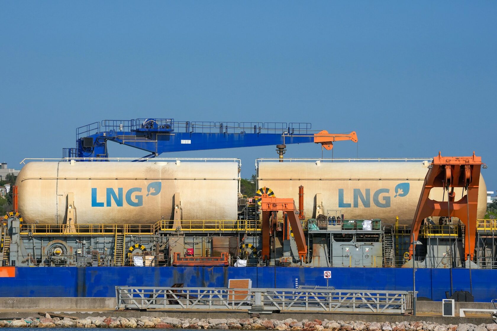 LNG terminal industrial infrastructure