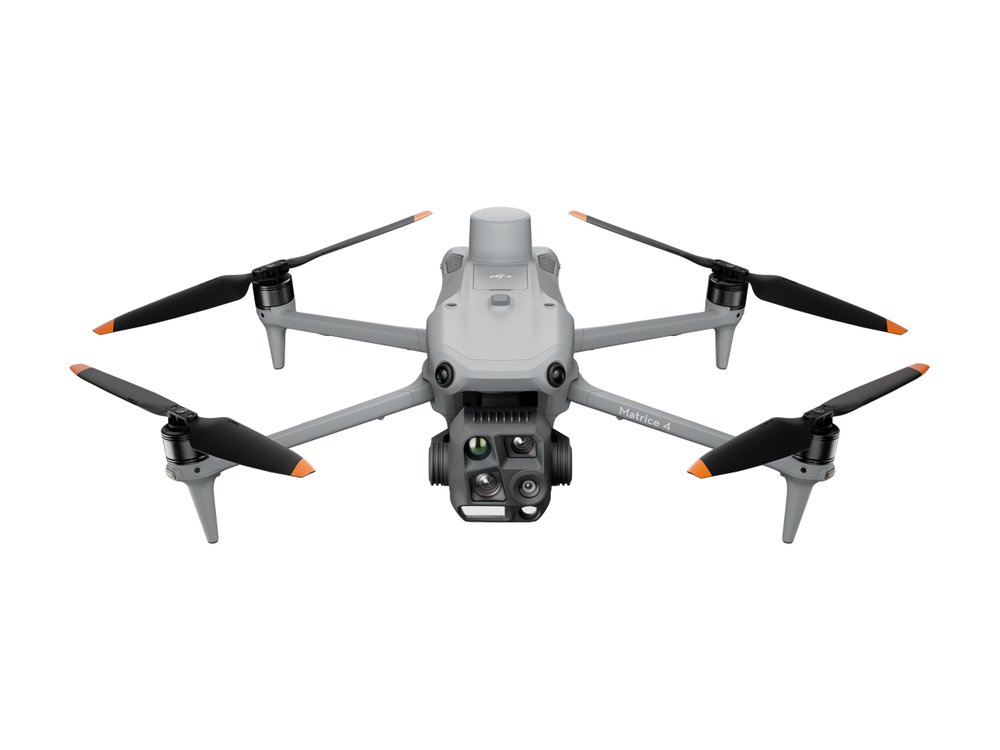DJI Matrice 4T, вид спереди сверху