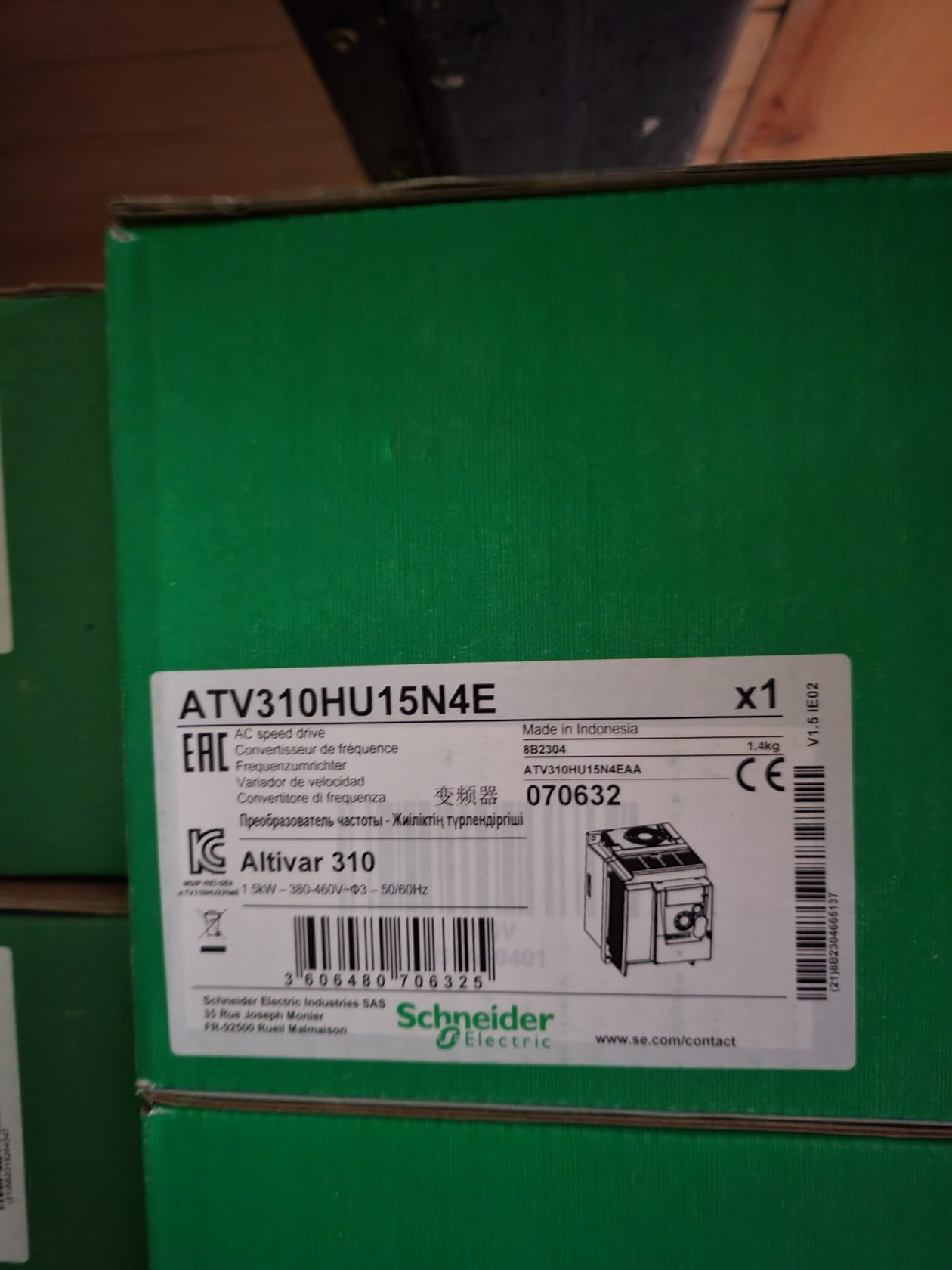 ATV310HU15N4E 