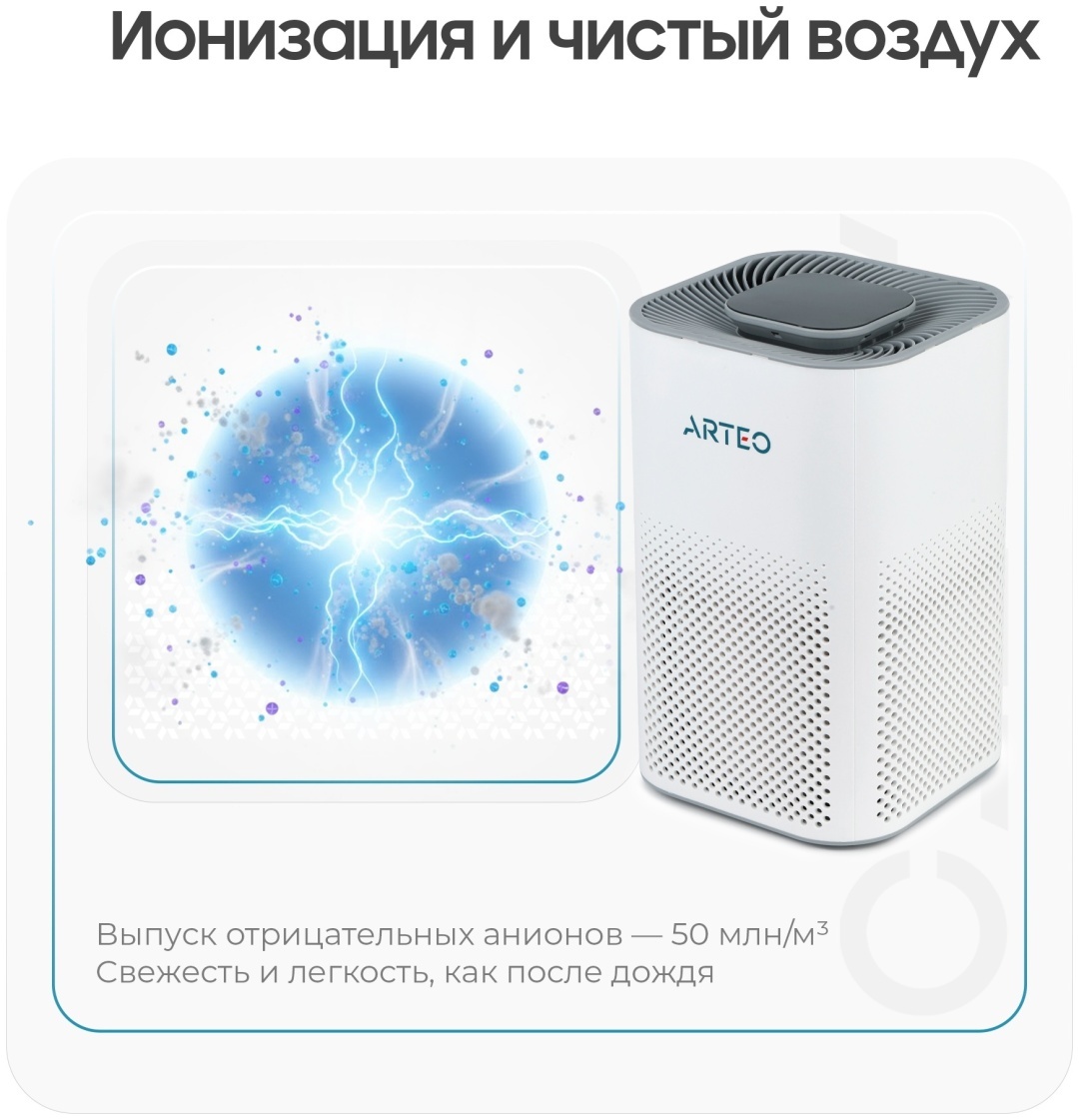 Ионизация воздуха ARTEO Atmos Nova