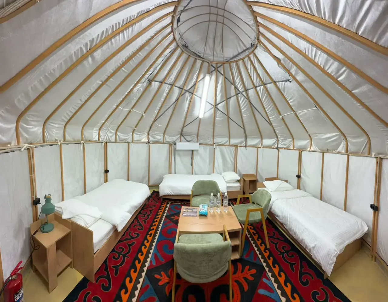 Triple Yurt