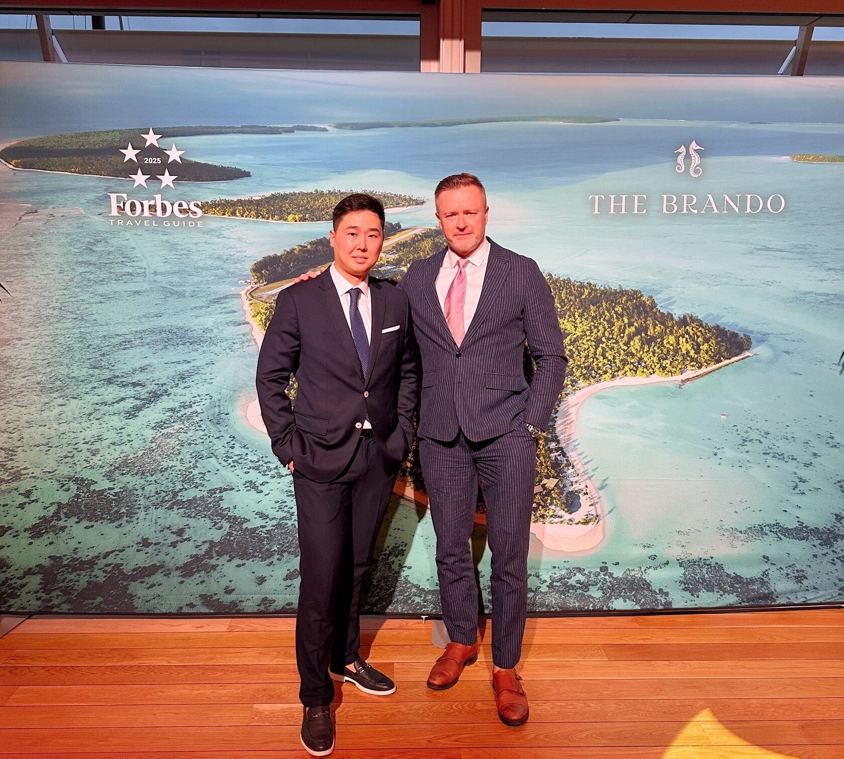 Solution Travel with Yuriy Horovyy at Forbes Travel Guide Summit in Monaco, 2025