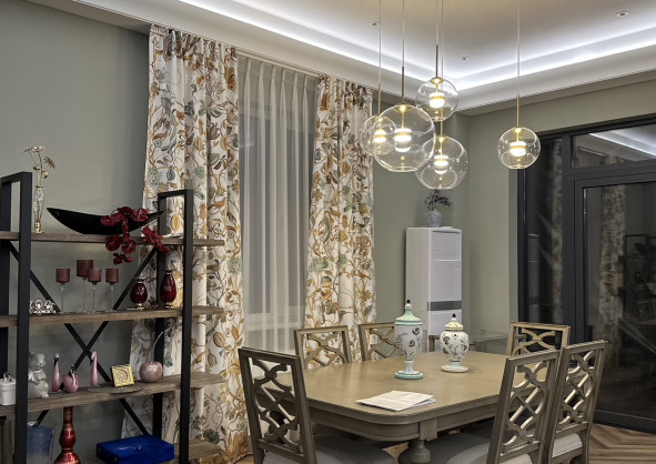 Пошив штор в гостиную под заказ в Алматы