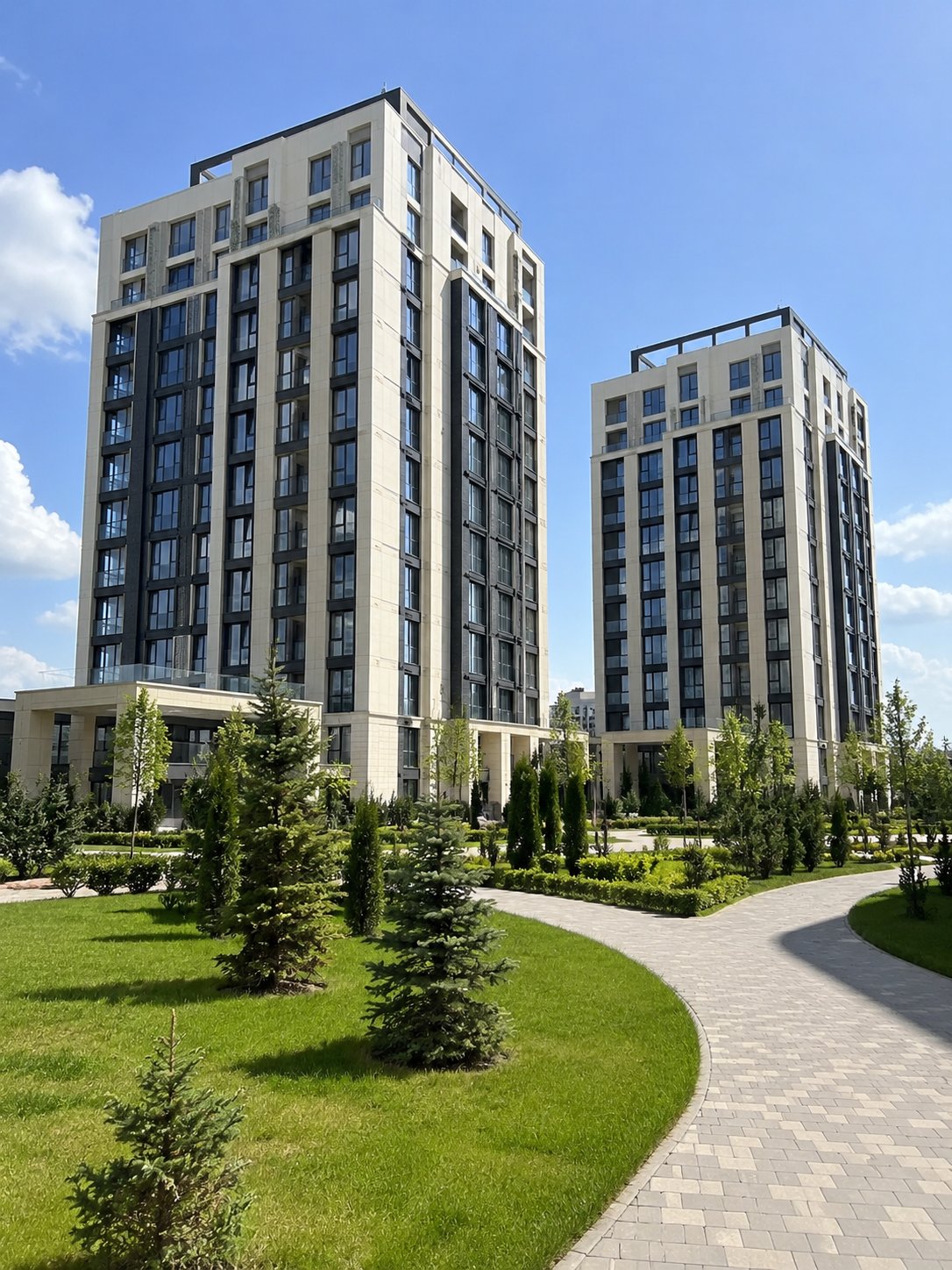 Современный жилой комплекс CityLux в верхней части Алматы