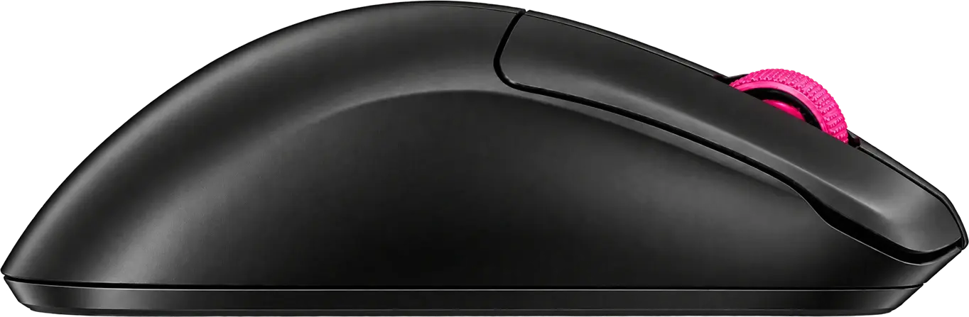 Игровая мышь VGN Dragonfly F2 GT, чёрно-розовый — вид сбоку