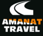логотип компании Amanat Travel — аренда авто с водителем в Алматы и Казахстане