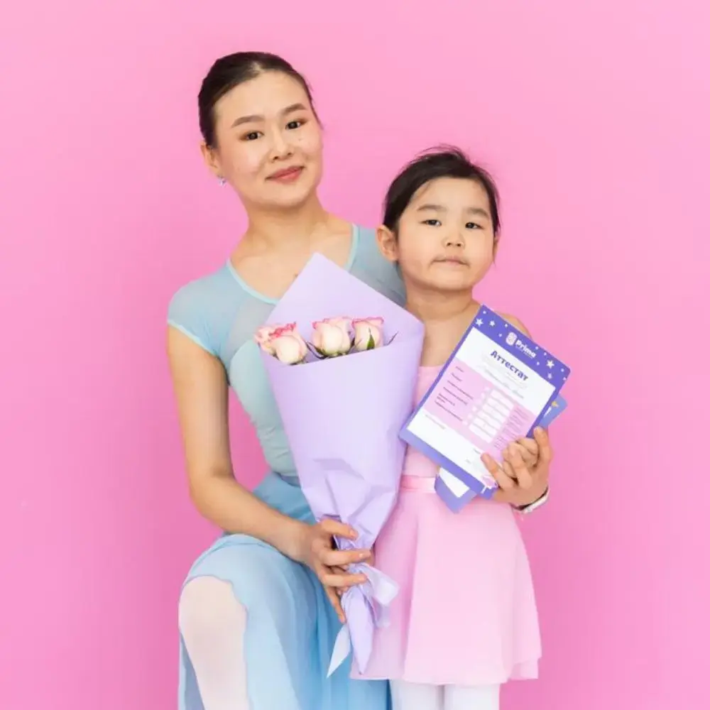 Saniya — ballet teacher at Prima Ballet School Creek Harbour Dubai
