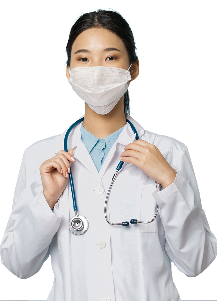 Doctor in covid19 mask