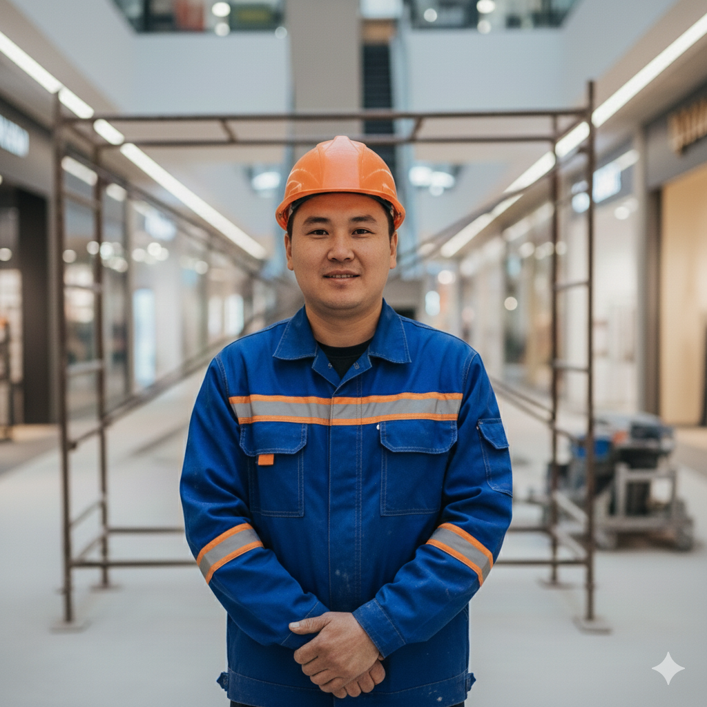 Данияр Сатпаев - Мастер по работе со стеклом