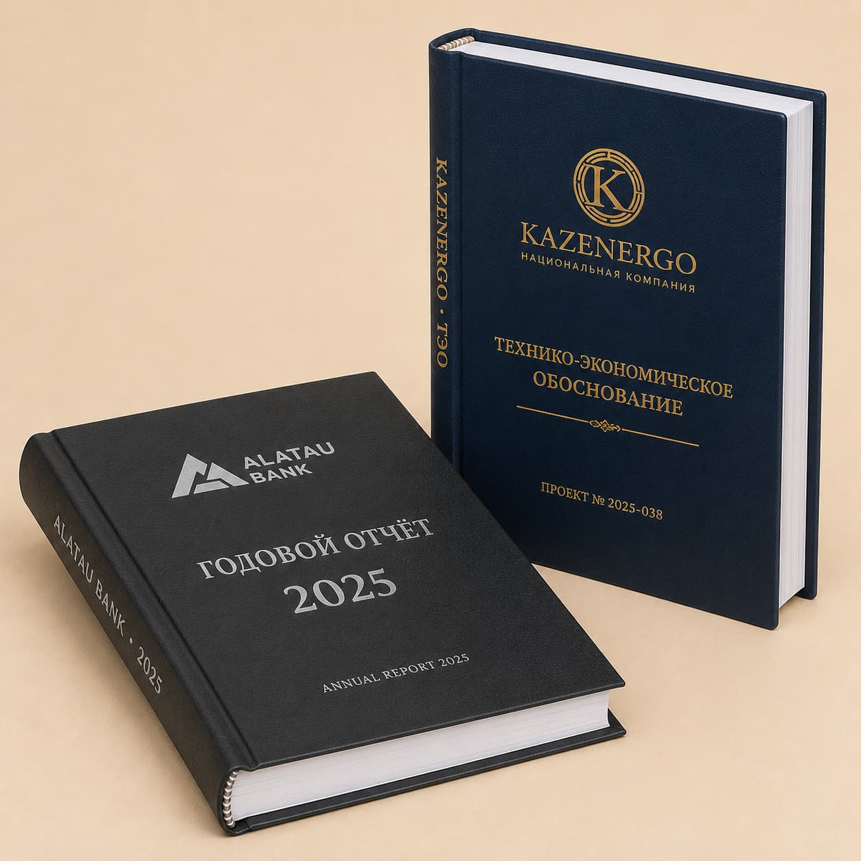 Переплёт корпоративных отчётов