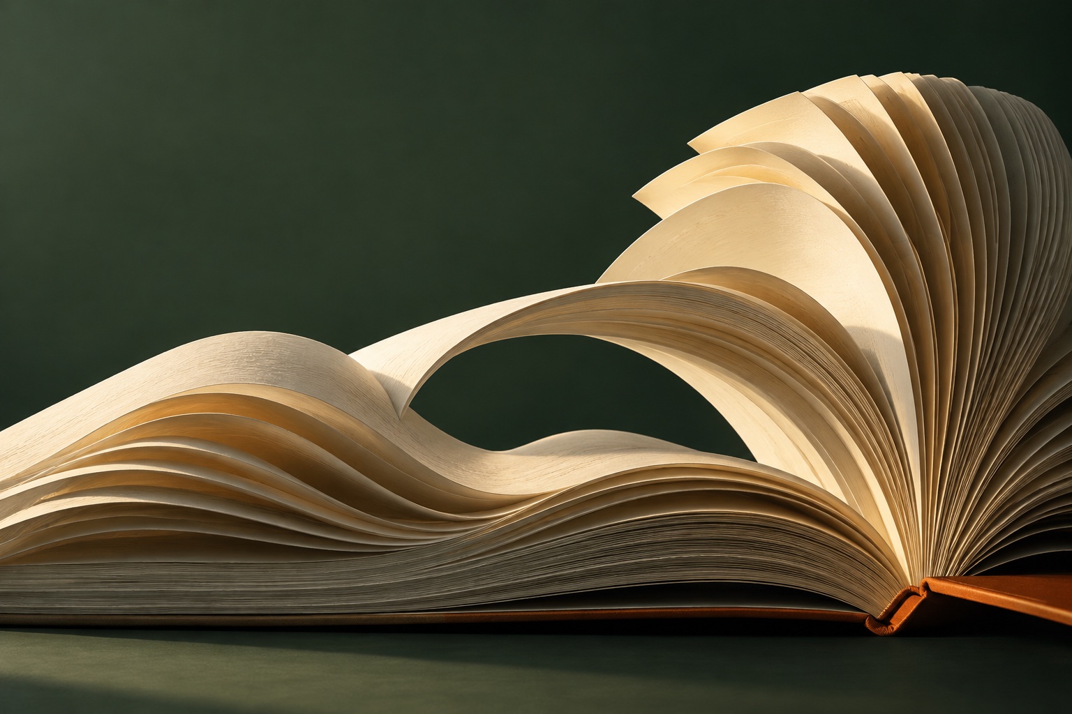 Художественная композиция: раскрытая книга как образ новых возможностей
