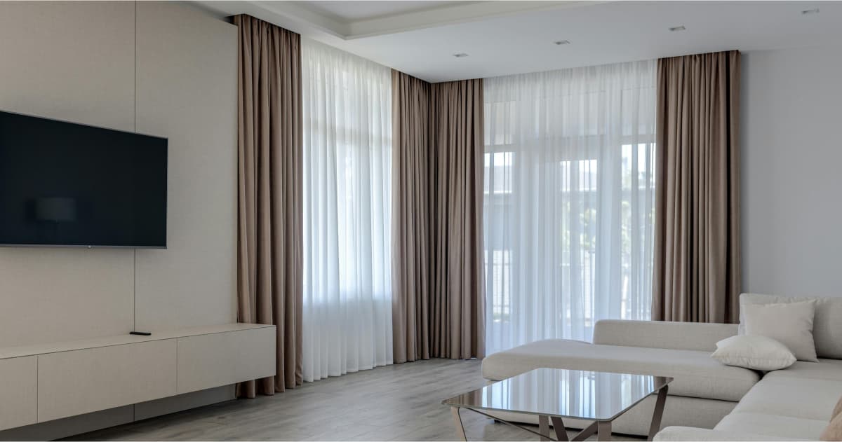 Текстильное оформление интерьеров. Пошив штор на заказ | Deco Interior